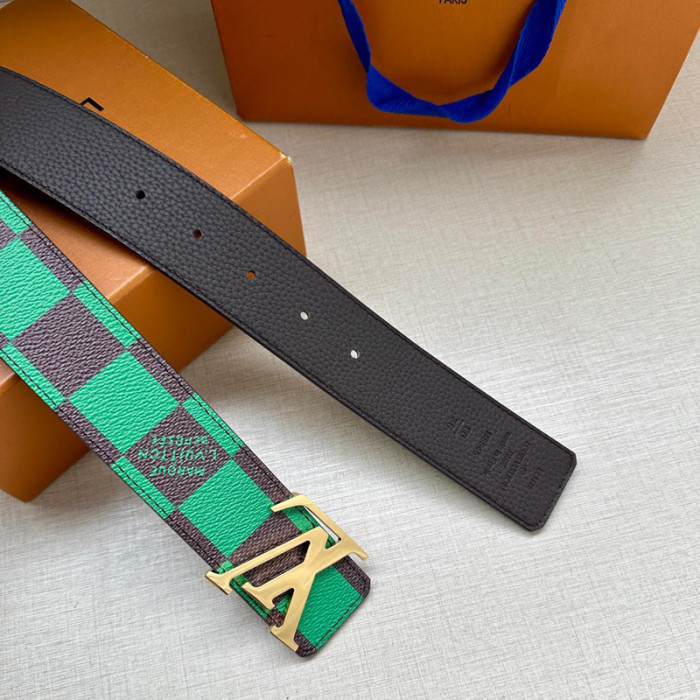 LV Damier INITIALES 40MM REVERSIBLE BELT FZYD153