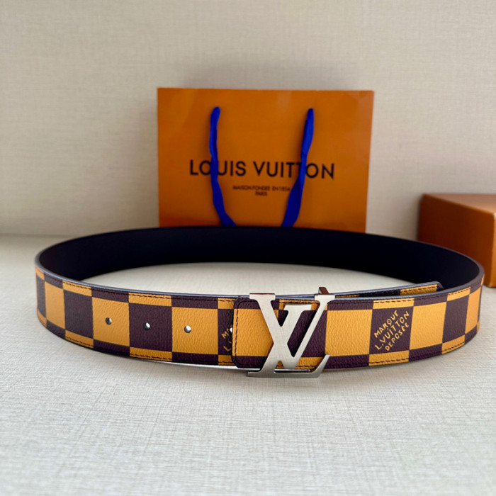 LV Damier INITIALES 40MM REVERSIBLE BELT FZYD153