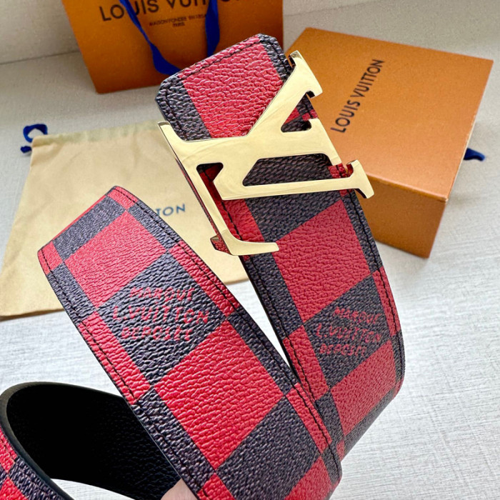 LV Damier INITIALES 40MM REVERSIBLE BELT FZYD153