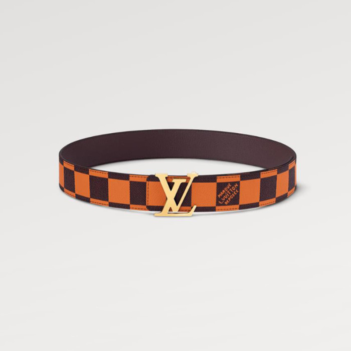 LV Damier INITIALES 40MM REVERSIBLE BELT FZYD153