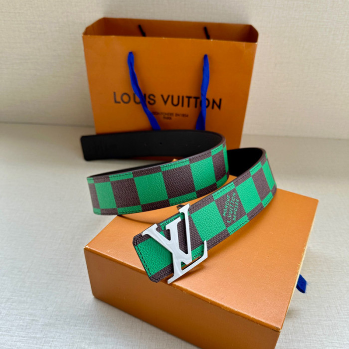 LV Damier INITIALES 40MM REVERSIBLE BELT FZYD153