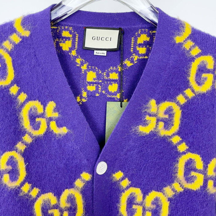 Gucci GG mohair cardigan FZMY311