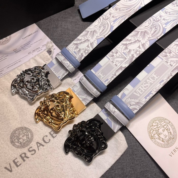 Versace LA MEDUSA 40MM REVERSIBLE BELT FZYD166