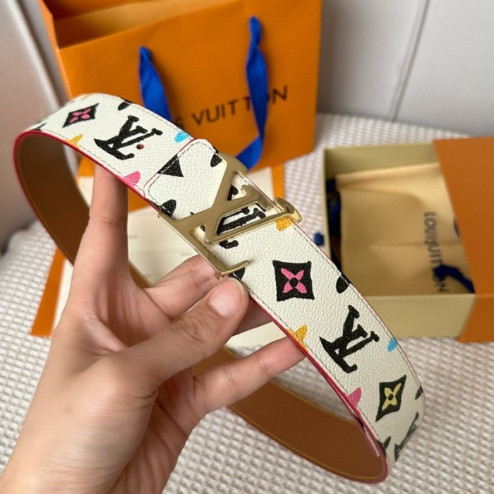 LV Tag 40MM REVERSIBLE BELT FZYD167