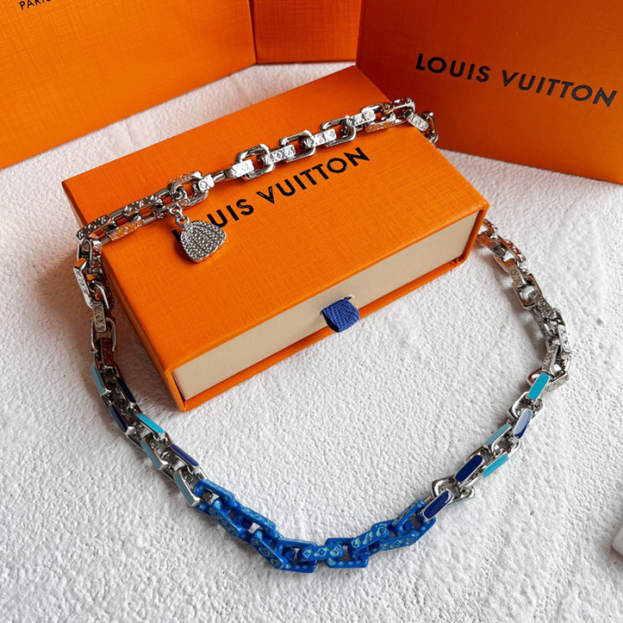 LV x YK PARADISE CHAIN Necklace FZXL063