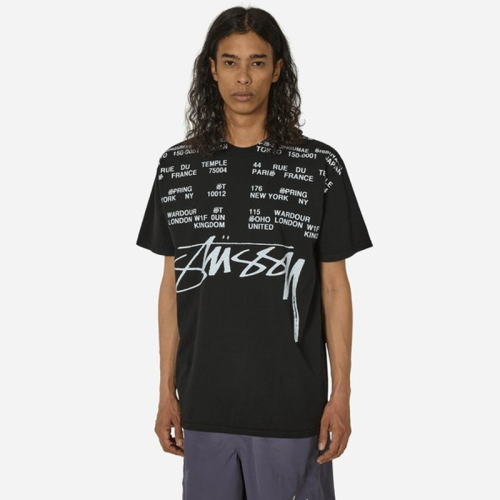 Stussy LOCATIONS PIGMENT DYED TEE FZTX3732