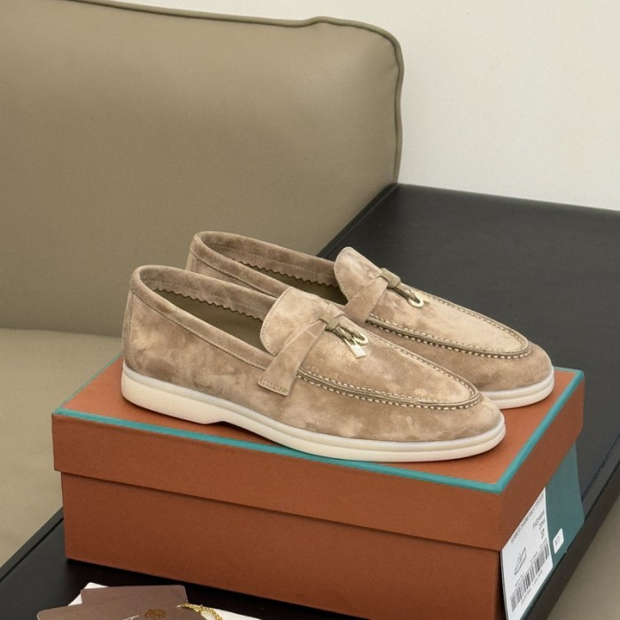 Loro Piana  Summer Walk Moccasins Shoes without shoes box FZXZ126