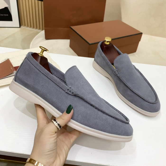 Loro Piana Summer Walk Moccasins Shoes without shoes box FZXZ125