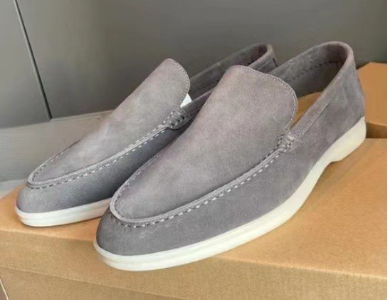 Loro Piana Summer Walk Moccasins Shoes without shoes box FZXZ125