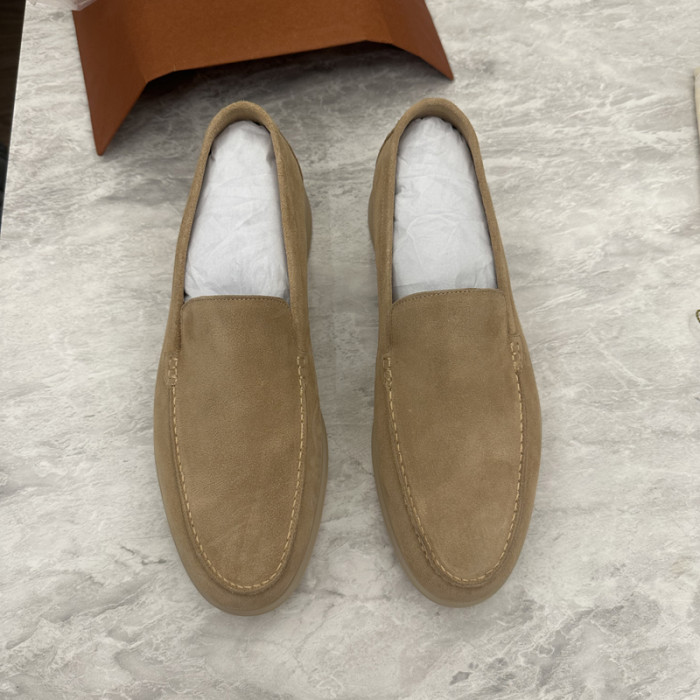 Loro Piana Summer Walk Moccasins Shoes without shoes box FZXZ125