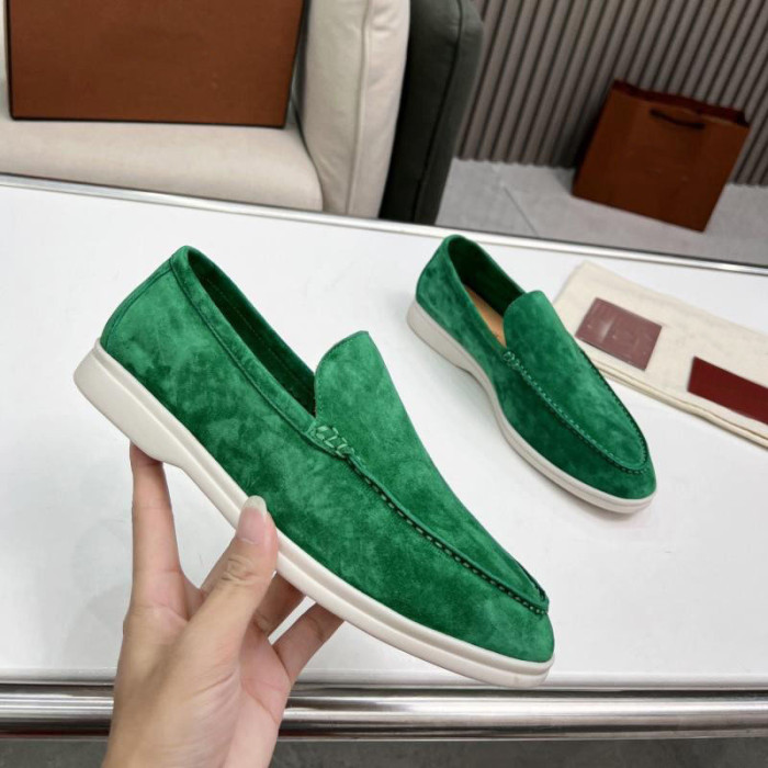 Loro Piana Summer Walk Moccasins Shoes without shoes box FZXZ125