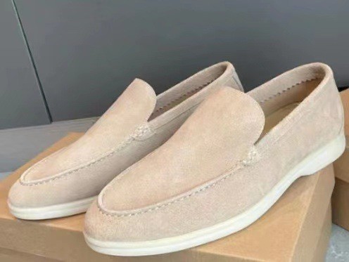 Loro Piana Summer Walk Moccasins Shoes without shoes box FZXZ125