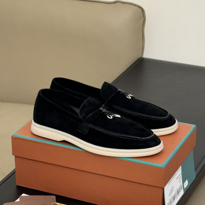 Loro Piana  Summer Walk Moccasins Shoes without shoes box FZXZ126