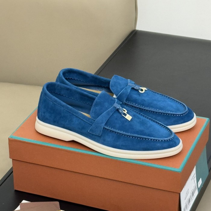 Loro Piana  Summer Walk Moccasins Shoes without shoes box FZXZ126