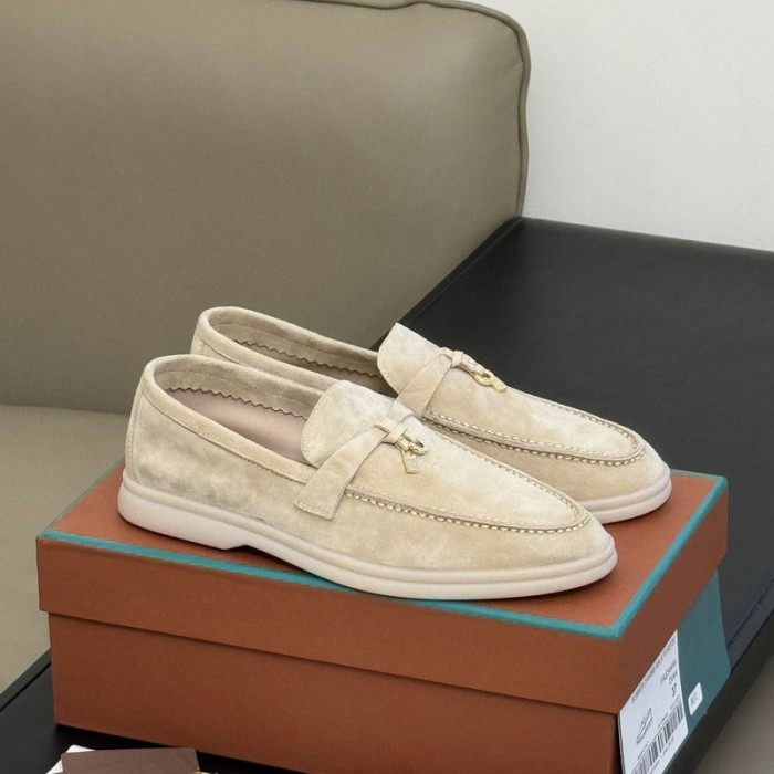 Loro Piana  Summer Walk Moccasins Shoes without shoes box FZXZ126