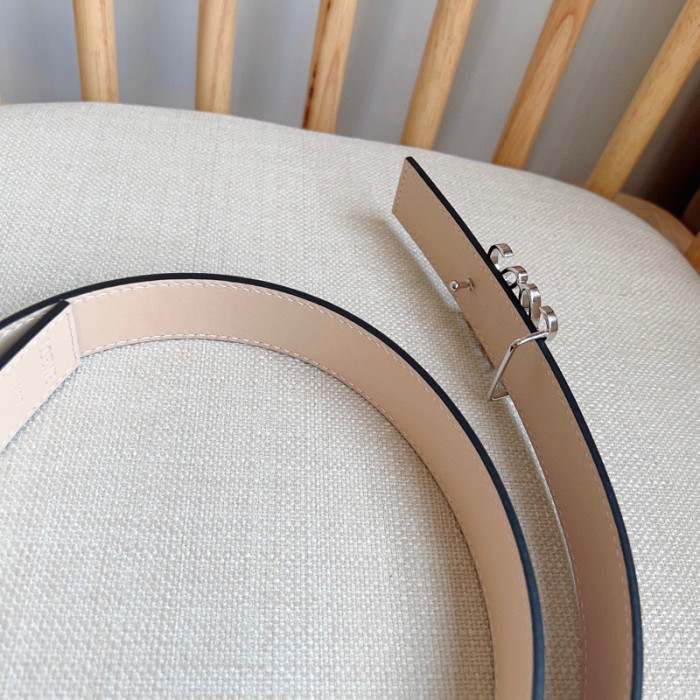 LOEWE Anagram 28MM REVERSIBLE BELT FZYD176