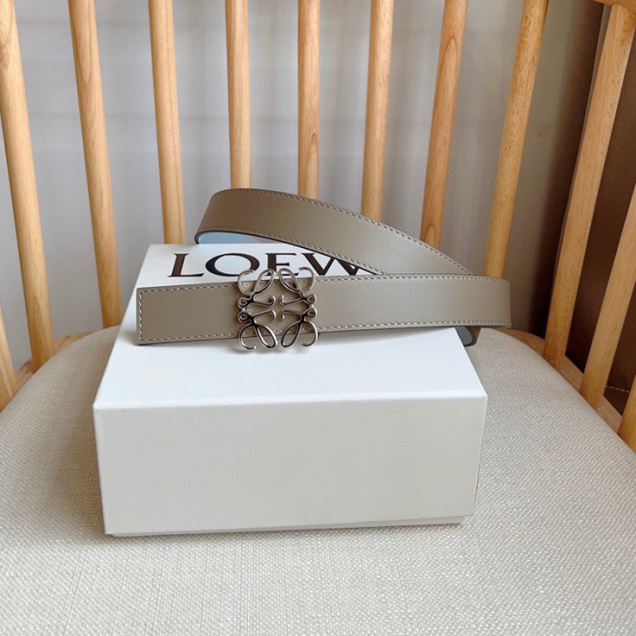 LOEWE Anagram 28MM REVERSIBLE BELT FZYD176