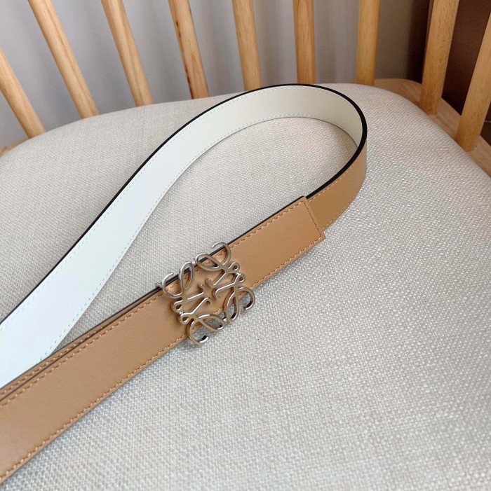 LOEWE Anagram 28MM REVERSIBLE BELT FZYD176
