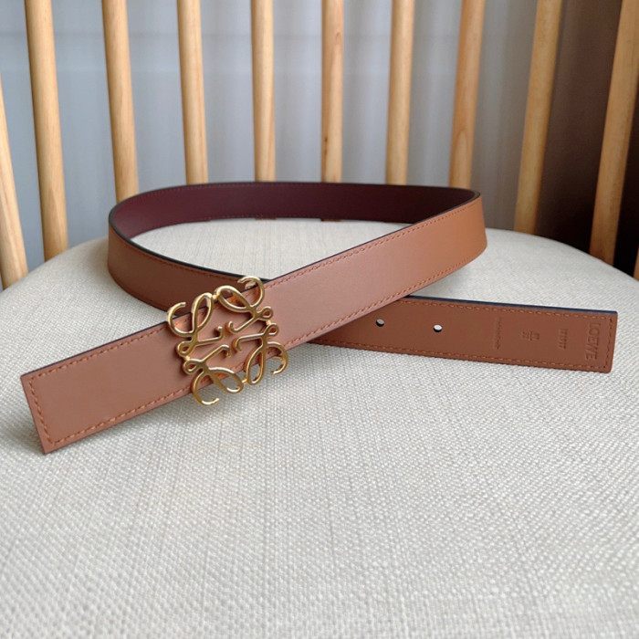 LOEWE Anagram 28MM REVERSIBLE BELT FZYD176