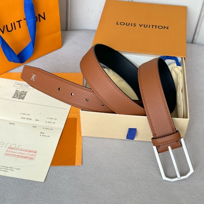 LV 35MM Cowhide BELT FZYD178