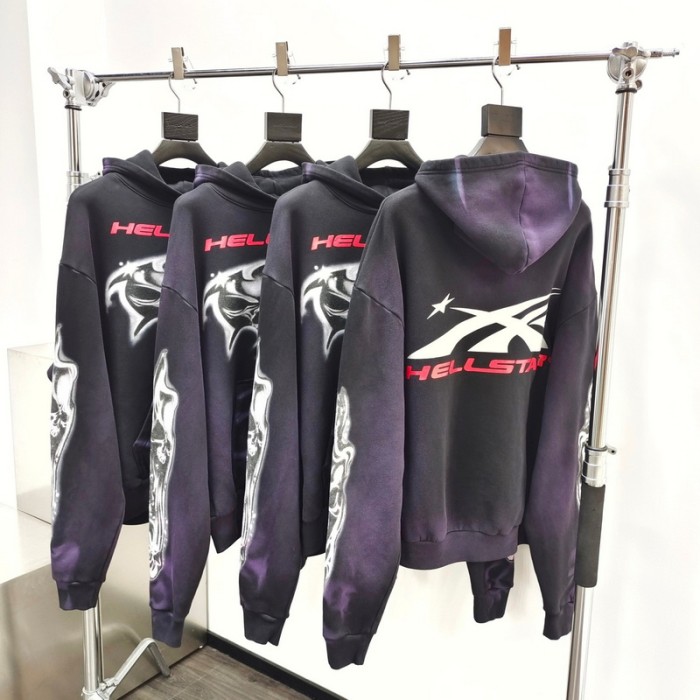 HELLSTAR Airbrushed Skill Hoodies FZWY1356