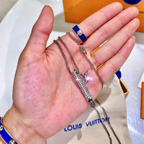 LV PENDANT CHAIN LV WHISTLE Necklace FZPJ045