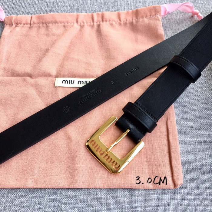 miumiu 3cm cowhide Belt FZYD180