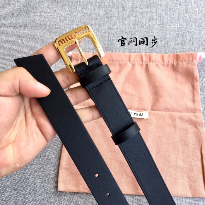 miumiu 3cm cowhide Belt FZYD180
