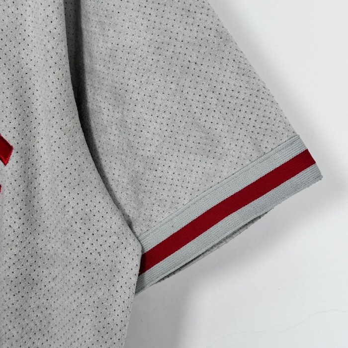 SUPREME 24SS ULTRASUEDE MESH BASEBALL JERSEY FZTX4058