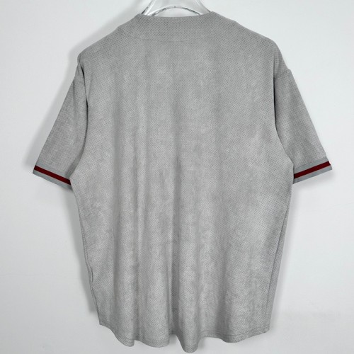 SUPREME 24SS ULTRASUEDE MESH BASEBALL JERSEY FZTX4058