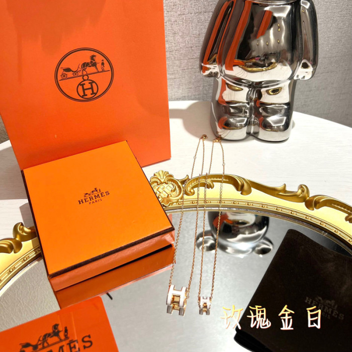 HERMES Pop H Necklace FZPJ073