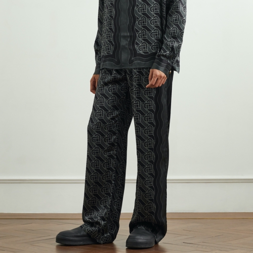 CASABLANCA Silk Pants FZKZ1008