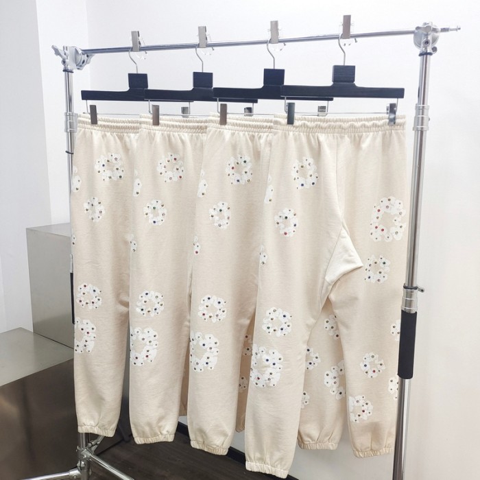 DENIM TEARS Rhinestone Sweatpants FZKZ1029