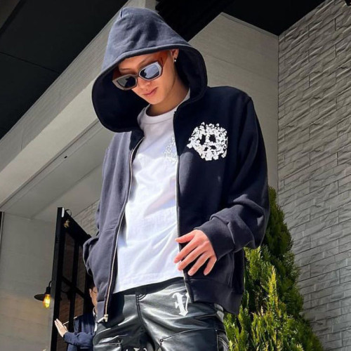 DENIM TEARS Zipper Hoodies FZWY1442