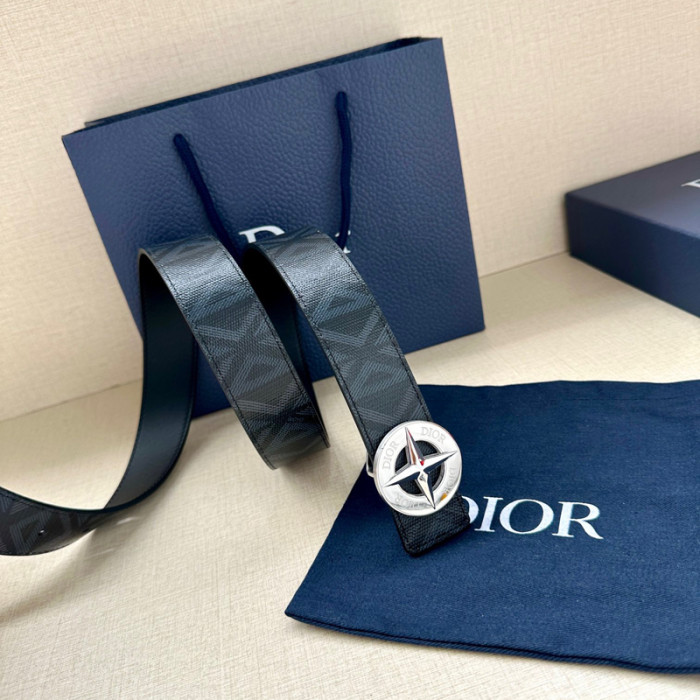DIOR AND STONE ISLAND CD DIAMOND 35MM Belt FZYD194