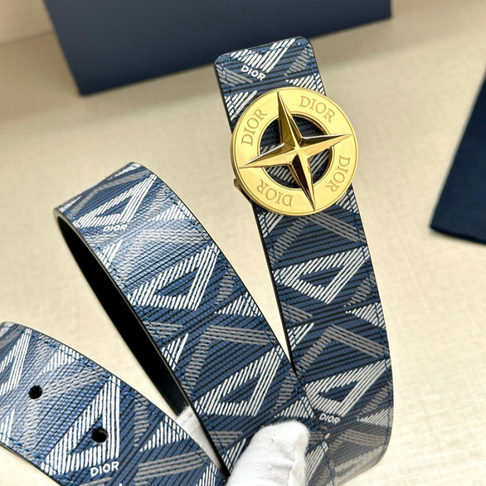 DIOR AND STONE ISLAND CD DIAMOND 35MM Belt FZYD194