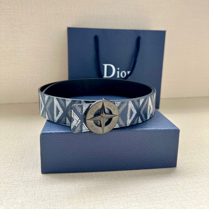 DIOR AND STONE ISLAND CD DIAMOND 35MM Belt FZYD194