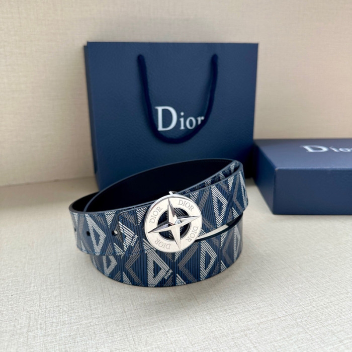 DIOR AND STONE ISLAND CD DIAMOND 35MM Belt FZYD194