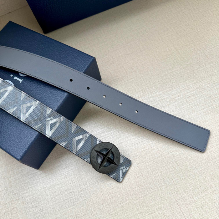 DIOR AND STONE ISLAND CD DIAMOND 35MM Belt FZYD194