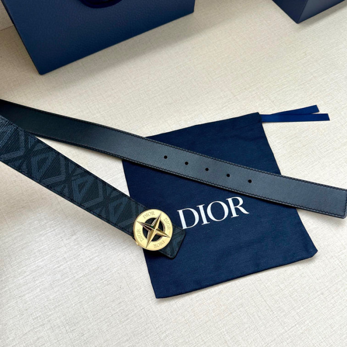 DIOR AND STONE ISLAND CD DIAMOND 35MM Belt FZYD194