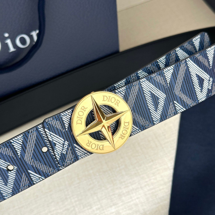 DIOR AND STONE ISLAND CD DIAMOND 35MM Belt FZYD194