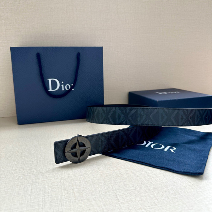 DIOR AND STONE ISLAND CD DIAMOND 35MM Belt FZYD194