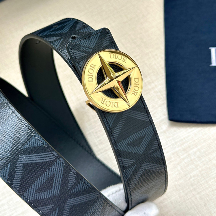 DIOR AND STONE ISLAND CD DIAMOND 35MM Belt FZYD194