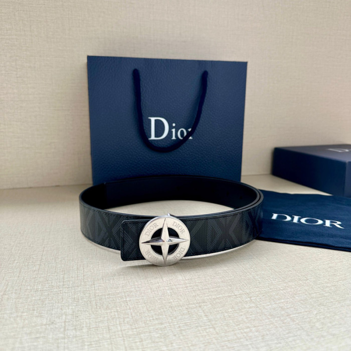 DIOR AND STONE ISLAND CD DIAMOND 35MM Belt FZYD194