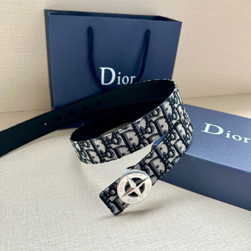 DIOR AND STONE ISLAND OBLIQUE 35MM Belt FZYD193