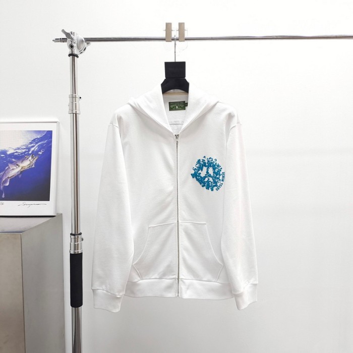 DENIM TEARS Zipper Hoodies FZWY1477