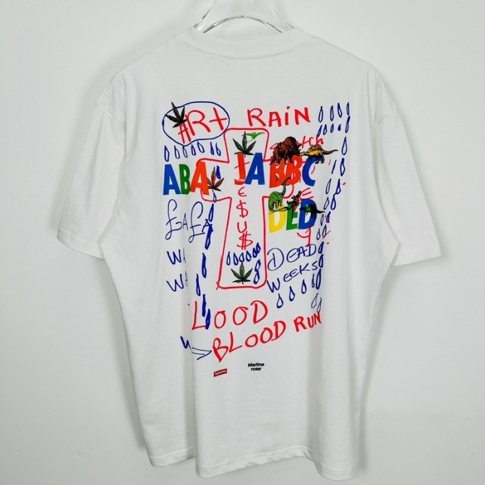 Supreme Martine Rose Lee Scratch Perry Tee FZTX4250