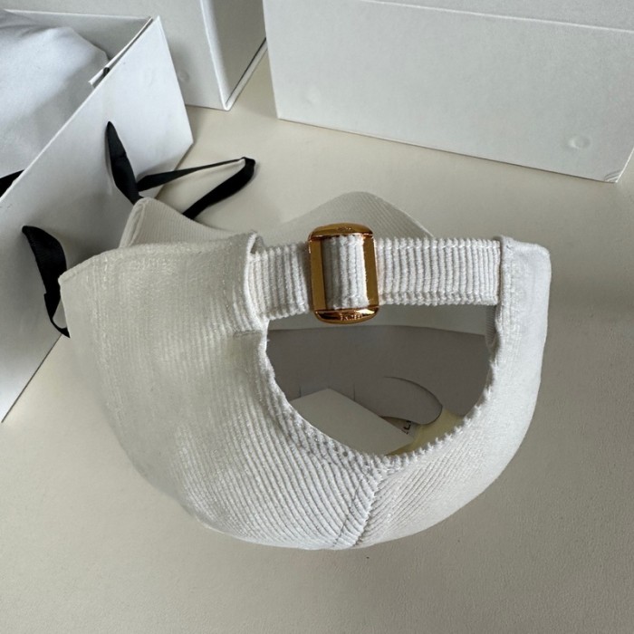 Celine TRIOMPHE Corduroy Baseball Hat FZMZ196