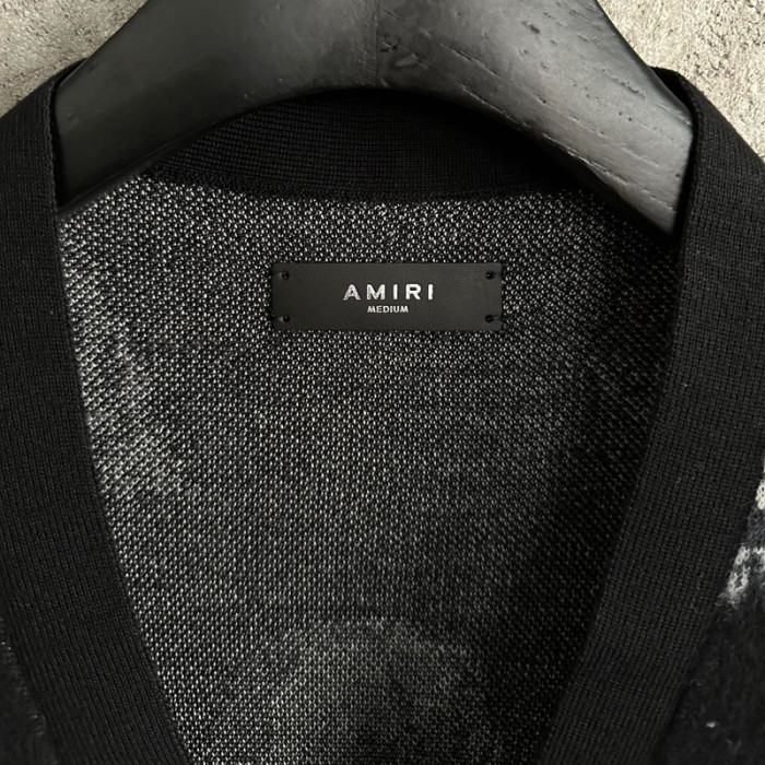 AMIRI X Wes Lang Wool Cardigan FZMY440