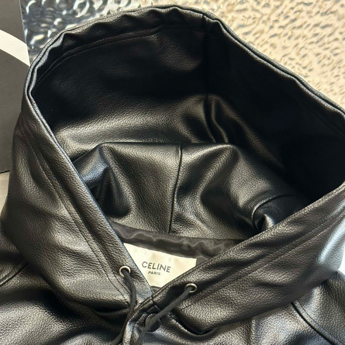 Celine Leather Jacket FZJK1602
